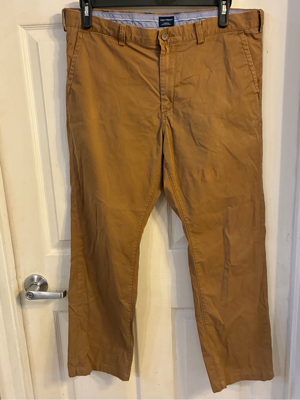 Indian Terrain Men's Brooklyn-Straight Low Rise Slim trousers, Size: 38
